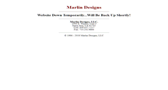 Desktop Screenshot of marlin-designs.com